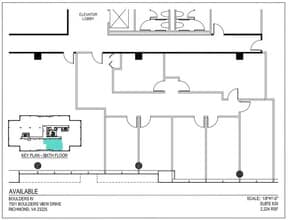 7501 Boulder View Dr, North Chesterfield, VA for lease Floor Plan- Image 1 of 6