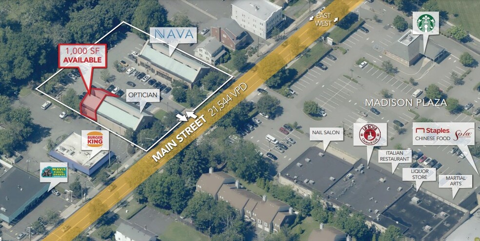 309C Main St, Madison, NJ for lease - Building Photo - Image 1 of 5