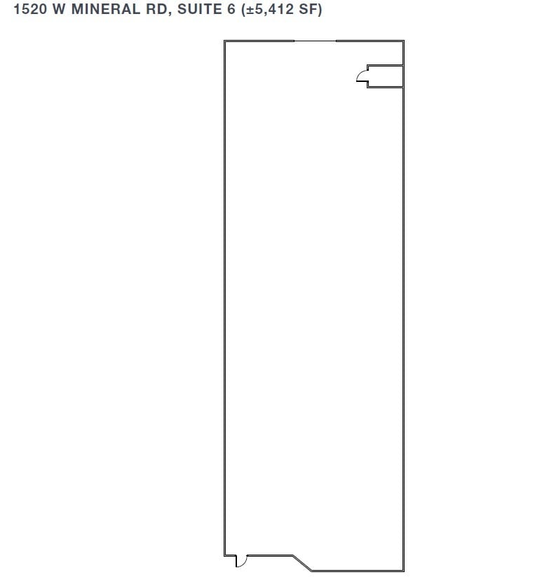 1520 W Mineral Rd, Tempe, AZ for lease Floor Plan- Image 1 of 1