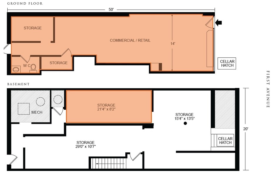 1464 First Ave, New York, NY for lease - Floor Plan - Image 3 of 3
