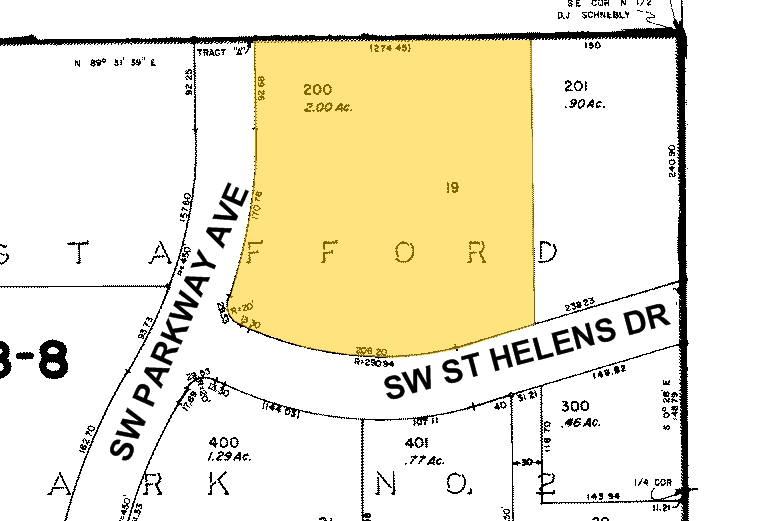 25030 SW Parkway Ave, Wilsonville, OR for sale - Plat Map - Image 2 of 9