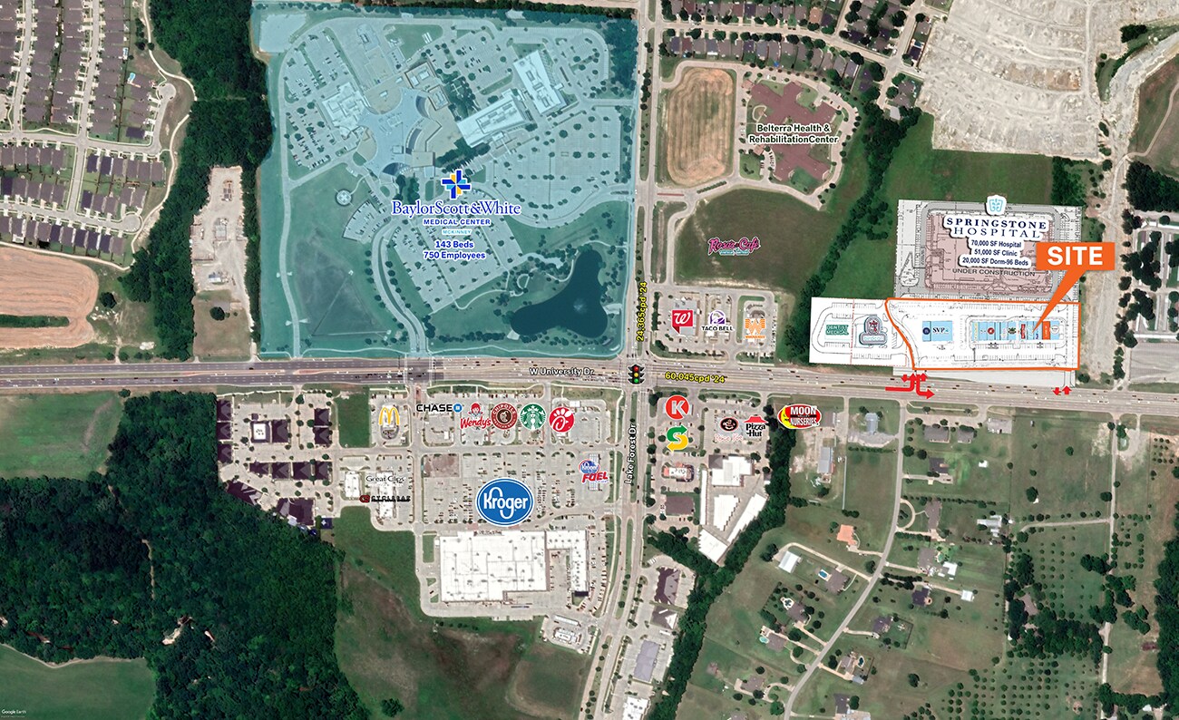 NEC Lake Forest Drive & US Highway 380, McKinney, TX for sale Building Photo- Image 1 of 1