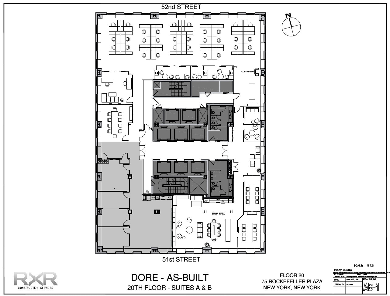 75 Rockefeller Plaza, New York, NY for lease Floor Plan- Image 1 of 1