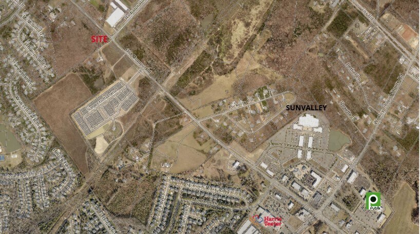 5908 Old Monroe Rd, Indian Trail, NC for sale Aerial- Image 1 of 5