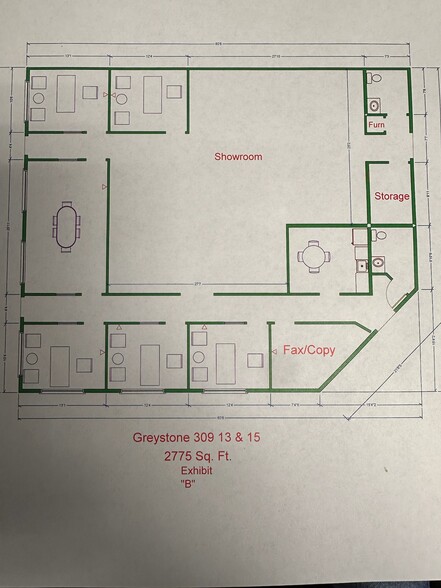 309 SW 18th St, Bentonville, AR for lease - Floor Plan - Image 2 of 7