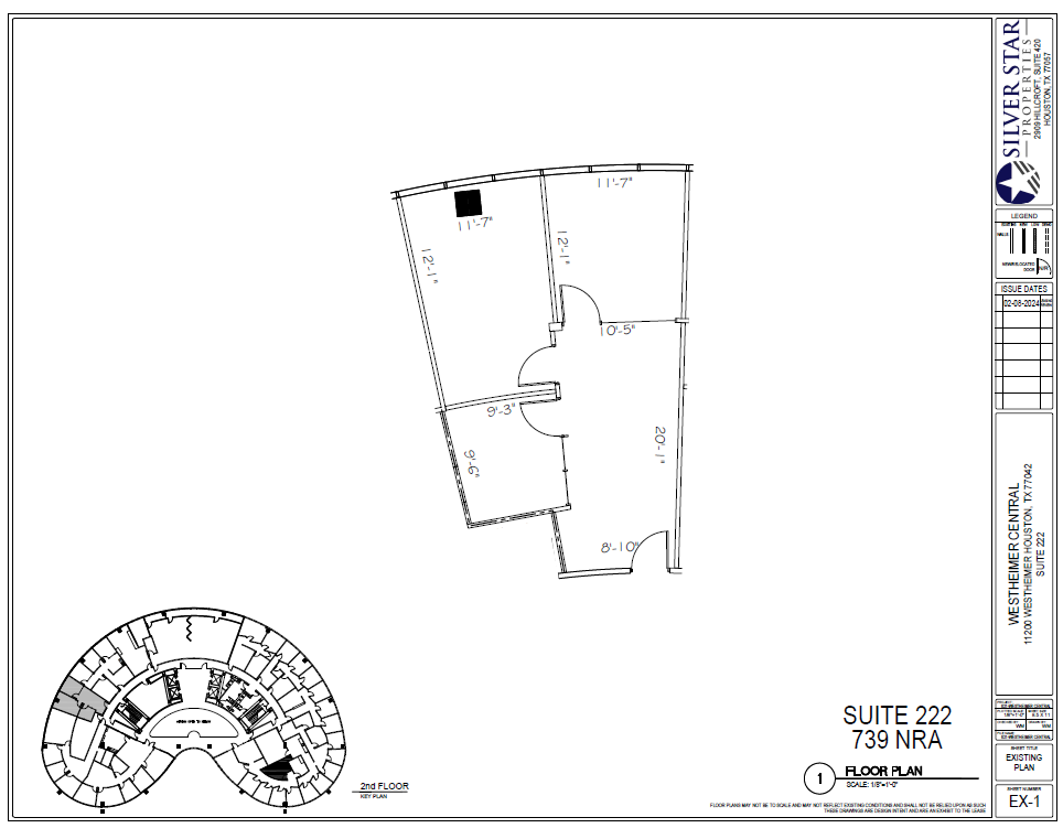 11200 Westheimer Rd, Houston, TX for sale Floor Plan- Image 1 of 1