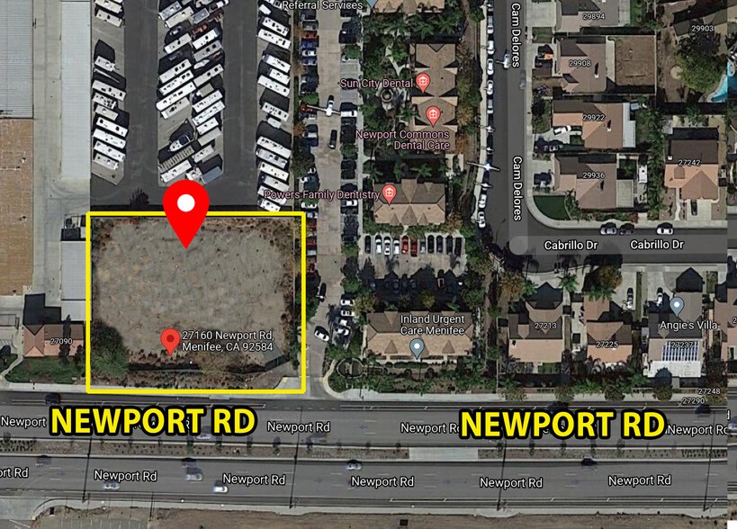 27160 Newport Rd, Menifee, CA for sale - Building Photo - Image 1 of 1