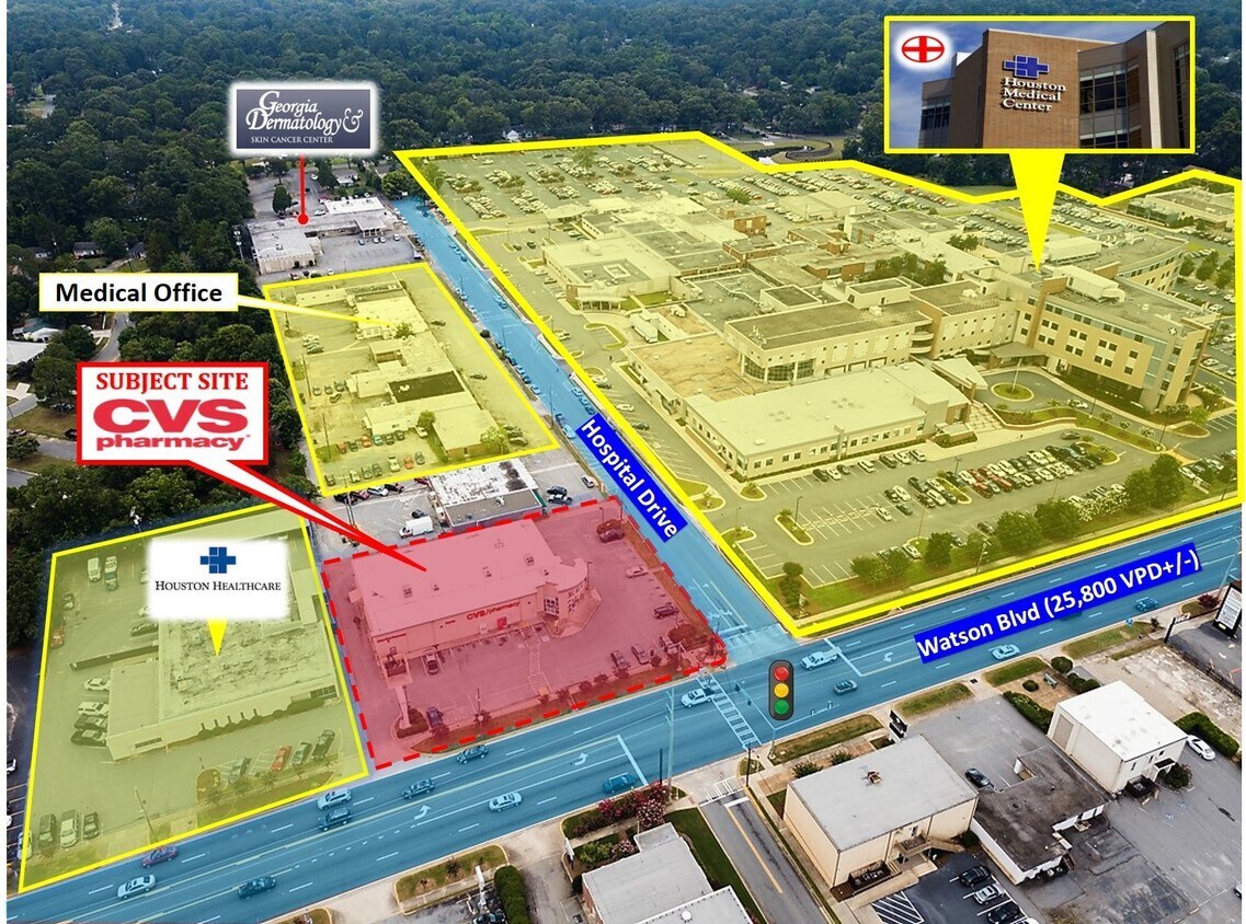 1557 Watson Blvd, Warner Robins, GA for sale Building Photo- Image 1 of 1