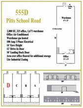 555 NW Pitts School Rd, Concord, NC for lease Building Photo- Image 1 of 7