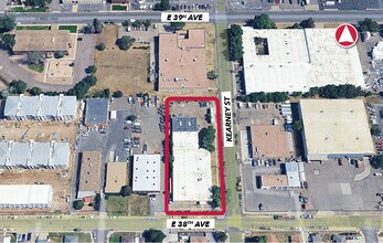 6035 E 38th Ave, Denver, CO - AERIAL  map view