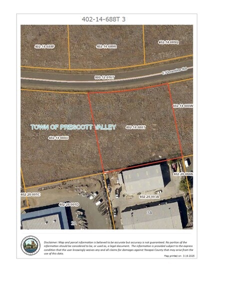 00 E Florentine Rd, Prescott Valley, AZ for sale - Site Plan - Image 1 of 1