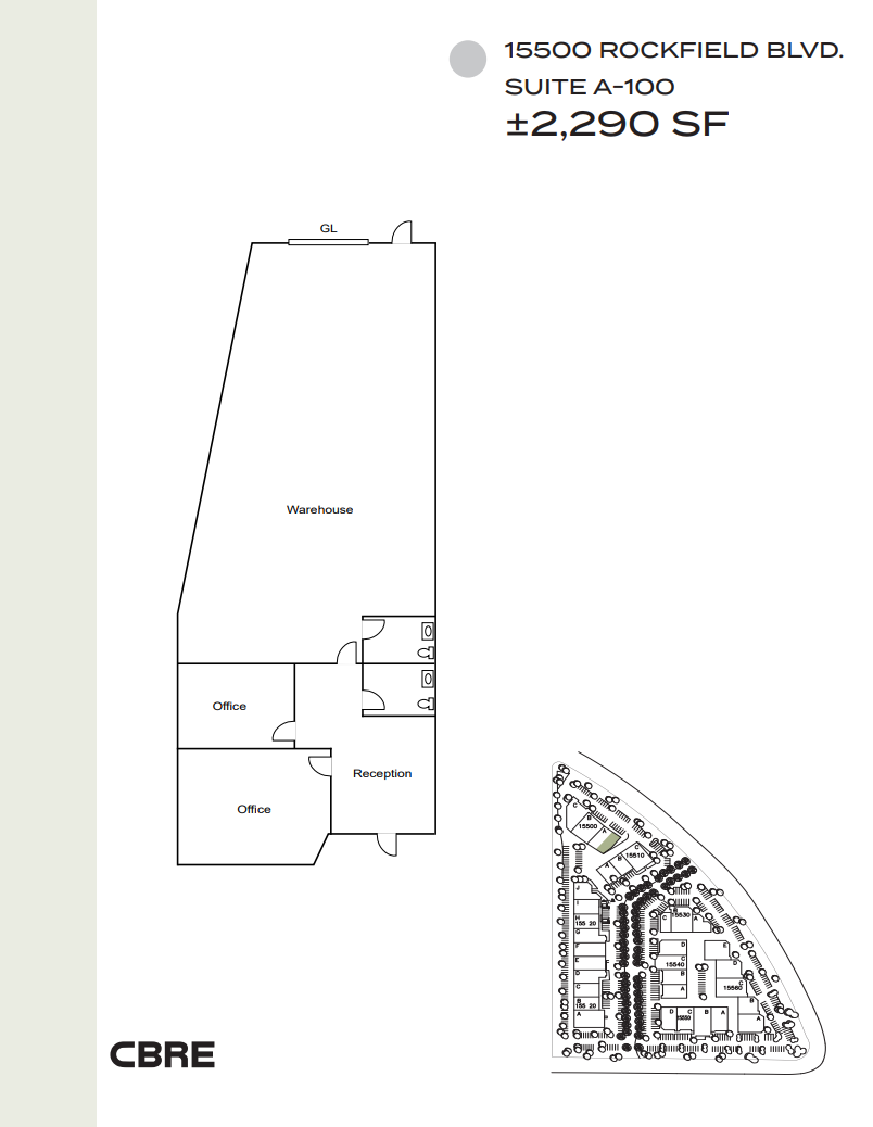 15550 Rockfield Blvd, Irvine, CA for lease Floor Plan- Image 1 of 1