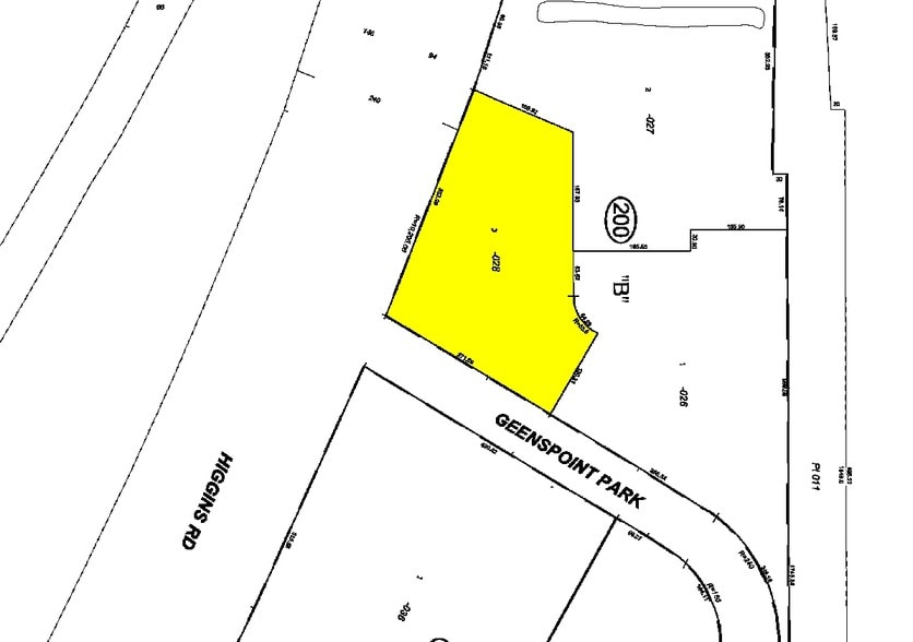 3200 W Higgins Rd, Hoffman Estates, IL for lease - Plat Map - Image 2 of 14