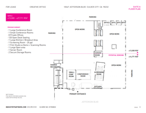 10567 Jefferson Blvd, Culver City, CA for lease Floor Plan- Image 1 of 1