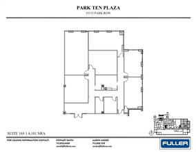 15115 Park Row, Houston, TX for lease Floor Plan- Image 1 of 1