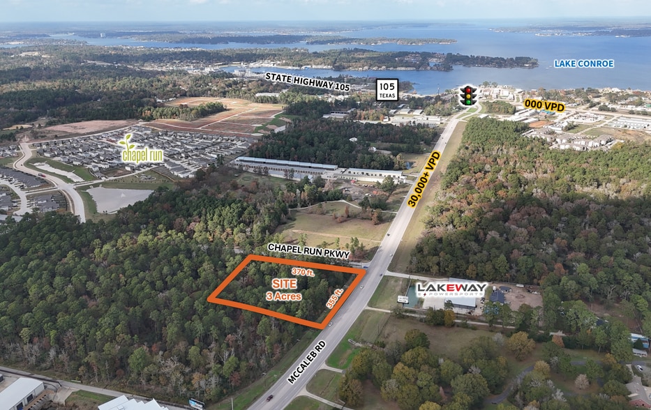 SWC at McCaleb rd, Montgomery, TX for sale - Aerial - Image 2 of 4