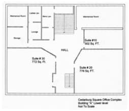 W62N244 Washington Ave, Cedarburg, WI for lease Floor Plan- Image 1 of 1