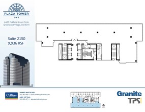 6400 S Fiddlers Green Cir, Greenwood Village, CO for lease Floor Plan- Image 1 of 1