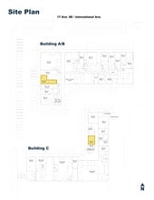 4909 17th Ave SE, Calgary, AB for lease Site Plan- Image 1 of 2