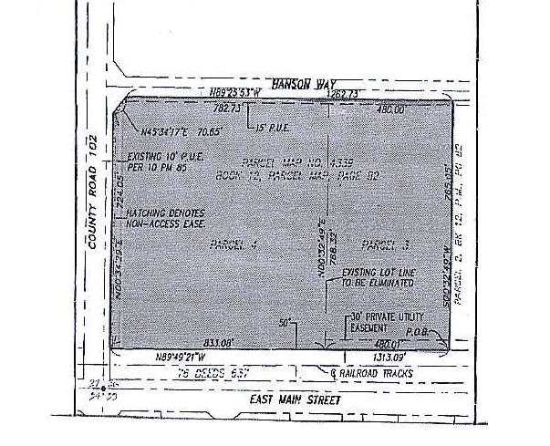 2030 Hanson Way, Woodland, CA for lease - Plat Map - Image 1 of 2