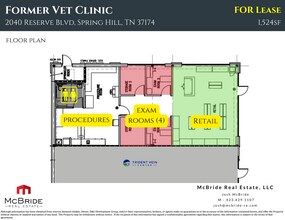 2040 Reserve Blvd, Spring Hill, TN for lease Interior Photo- Image 2 of 4