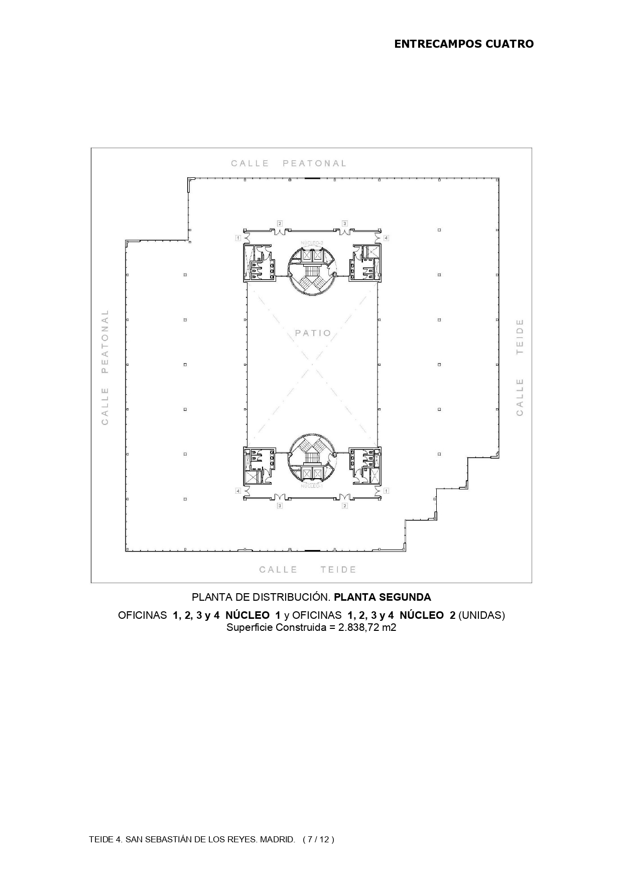 Calle Teide, 4, San Sebastián De Los Reyes, Madrid for lease Floor Plan- Image 1 of 1