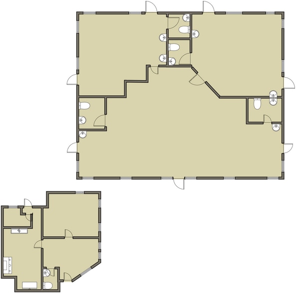 437 Moore St, Clayton, NC for lease - Floor Plan - Image 2 of 23