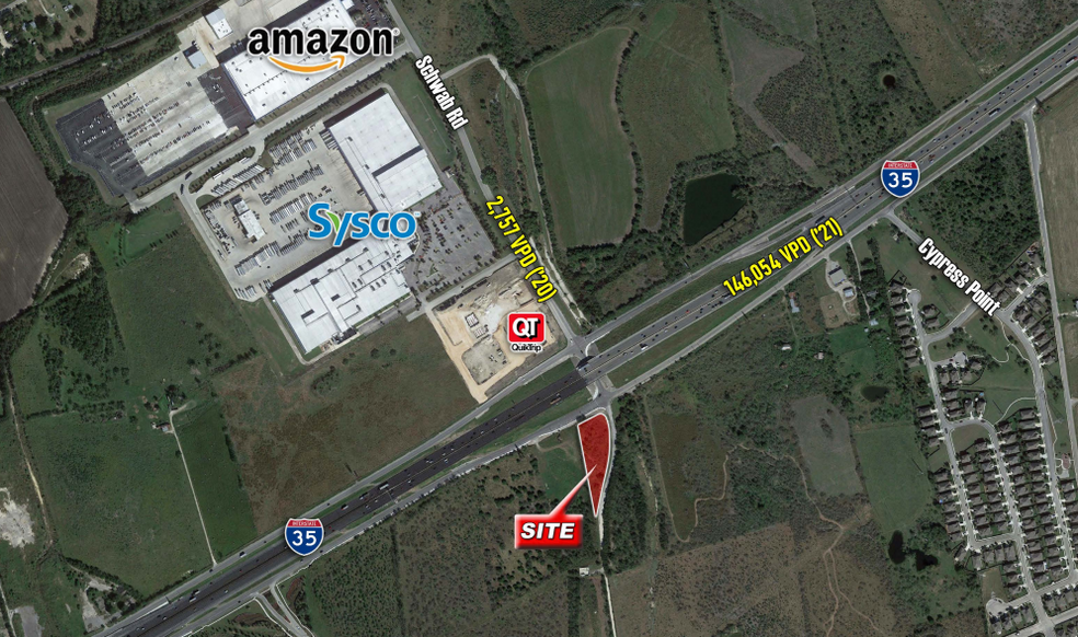 SWC of I-35 & Schwab Rd, New Braunfels, TX for sale - Building Photo - Image 2 of 5