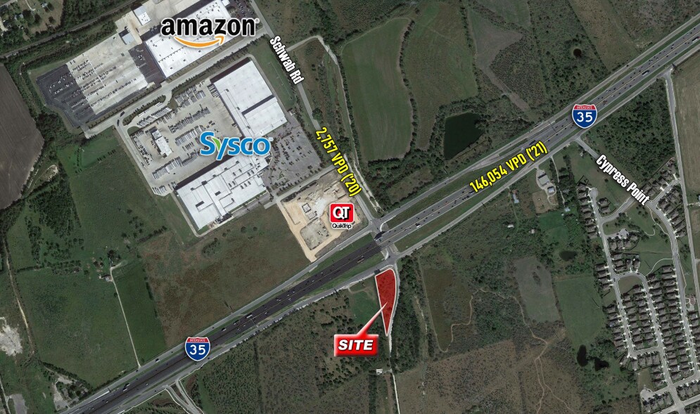 SWC of I35 & Schwab Rd, New Braunfels, TX 78132 Land for Sale