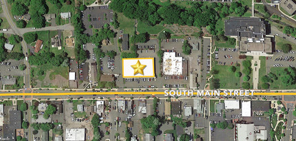 55-73 S Main St, New City, NY - aerial  map view