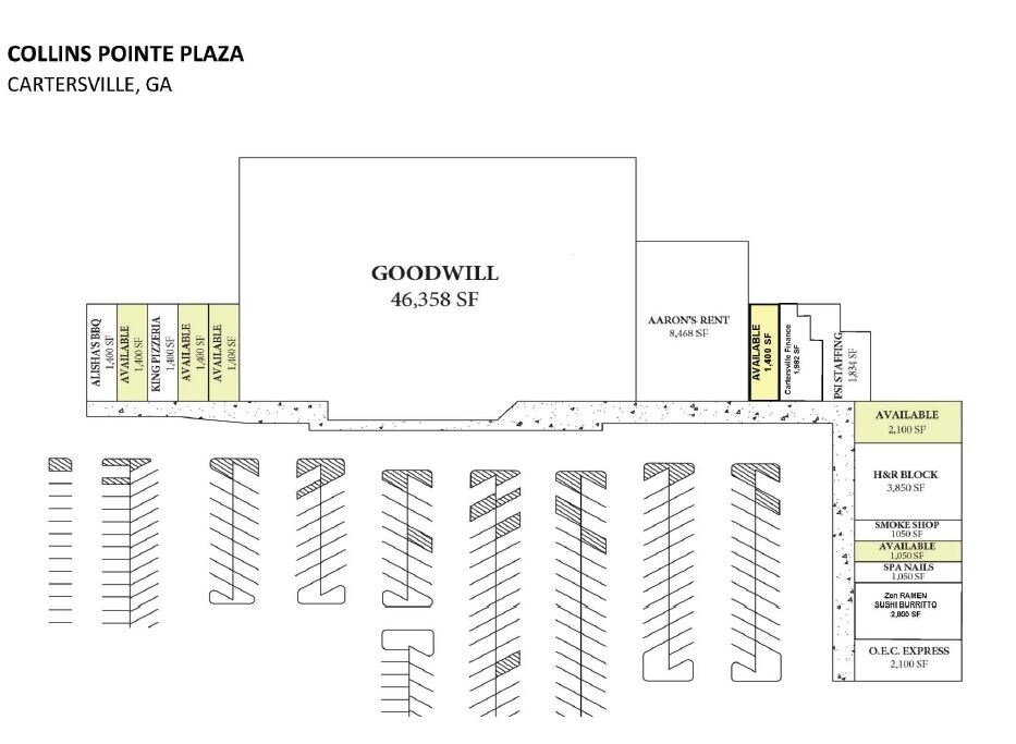 900 Joe Frank Harris Pky SE, Cartersville, GA for lease Site Plan- Image 1 of 1