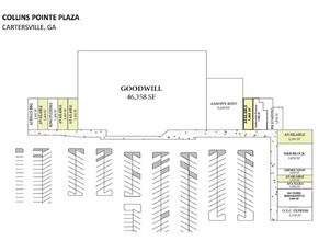 900 Joe Frank Harris Pky SE, Cartersville, GA for lease Site Plan- Image 1 of 1