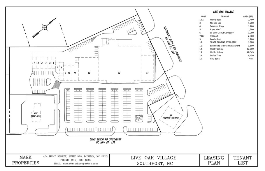 4961 Long Beach Rd SE, Southport, NC for lease - Site Plan - Image 1 of 2