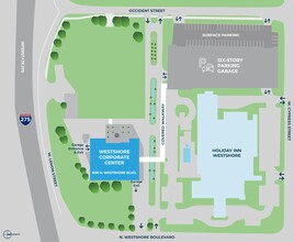 600 N Westshore Blvd, Tampa, FL for lease Site Plan- Image 1 of 3