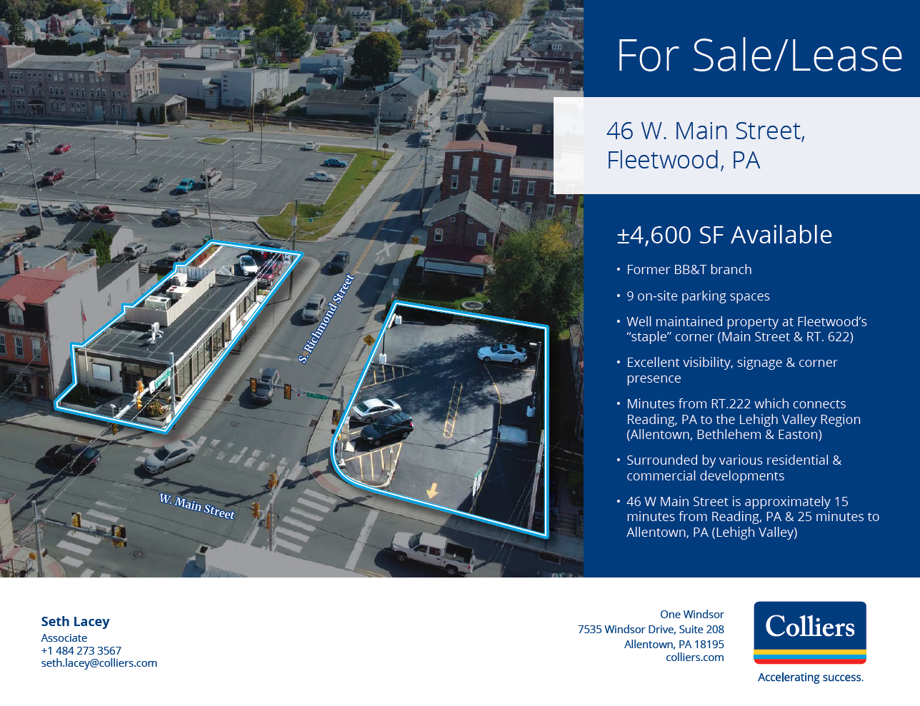 46 W Main St, Fleetwood, PA for sale Building Photo- Image 1 of 1