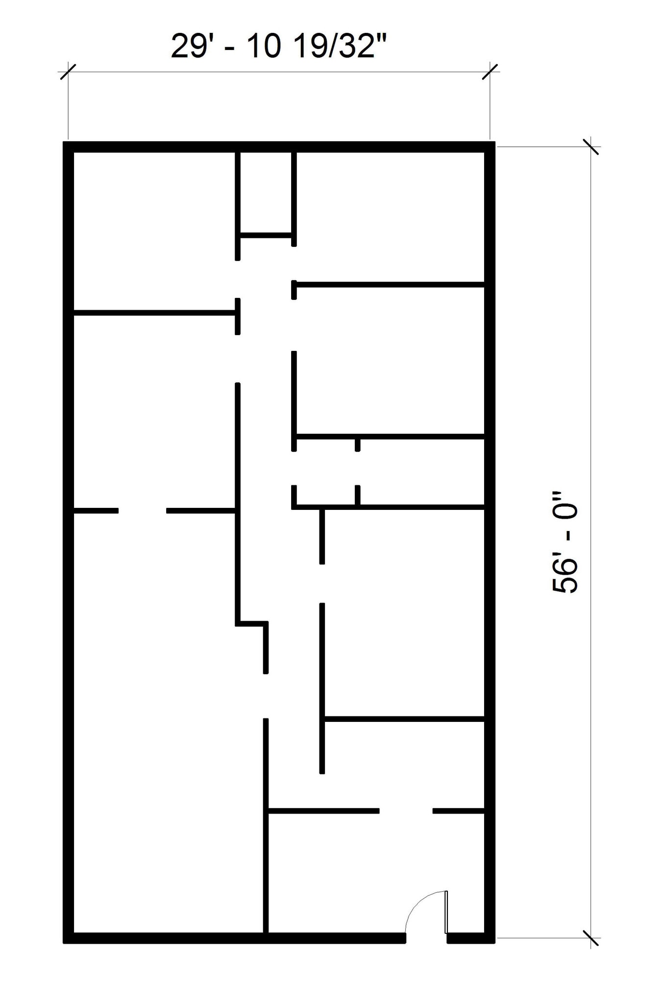 100 Lincoln Sq, Urbana, IL for lease Floor Plan- Image 1 of 1