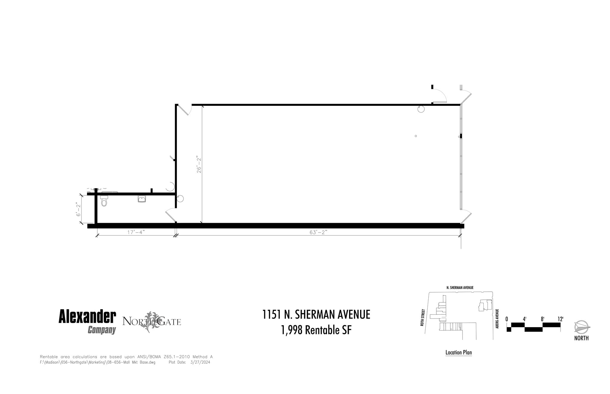 1111-1213 N Sherman Ave, Madison, WI for lease Site Plan- Image 1 of 1