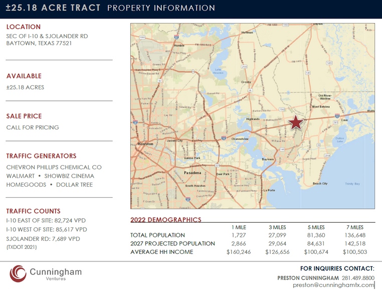 SJOLANDER, Baytown, TX for sale - Building Photo - Image 2 of 6