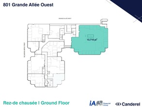 801 Grande Allée O, Québec, QC for lease Floor Plan- Image 1 of 1