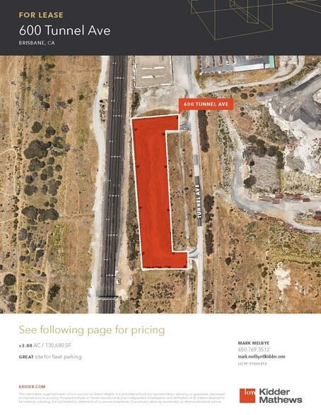 600 Tunnel Ave, Brisbane, CA for lease - Building Photo - Image 1 of 3