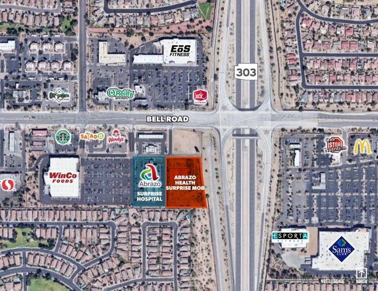 16816 W Lundberg St, Surprise, AZ for lease - Aerial - Image 2 of 4