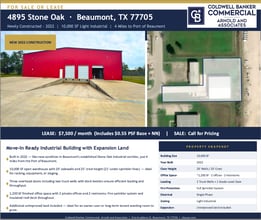 4895 Stone Oak Dr, Beaumont, TX for sale Interior Photo- Image 1 of 3