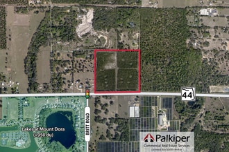 Jemana, Eustis, FL - AERIAL map view