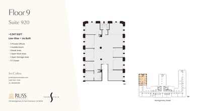 235 Montgomery St, San Francisco, CA for lease Floor Plan- Image 2 of 6