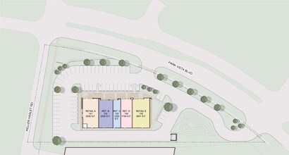 13000 Park Vista Blvd, Fort Worth, TX for lease Site Plan- Image 2 of 2