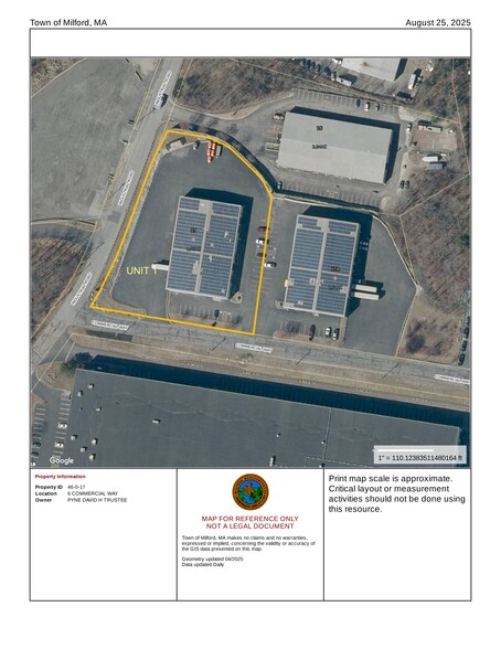 6 Industrial Way, Milford, MA for lease - Site Plan - Image 1 of 1