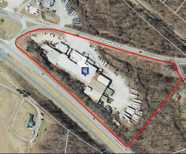 589 S Five Forks Rd, Monroe, VA for sale Aerial- Image 1 of 1