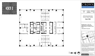 180 Dundas St W, Toronto, ON for lease Floor Plan- Image 1 of 1