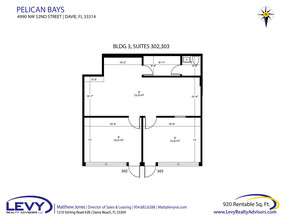 4990 SW 52nd St, Fort Lauderdale, FL for lease Floor Plan- Image 2 of 6