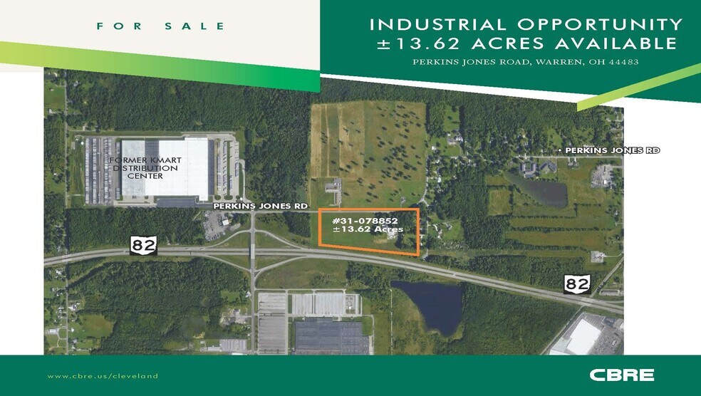 Perkins Jones Road Northeast, Warren, OH for sale - Primary Photo - Image 1 of 1
